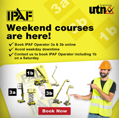 IPAF Weekend Courses