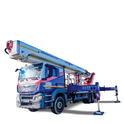 57.00m Diesel Truck Mount  Palfinger